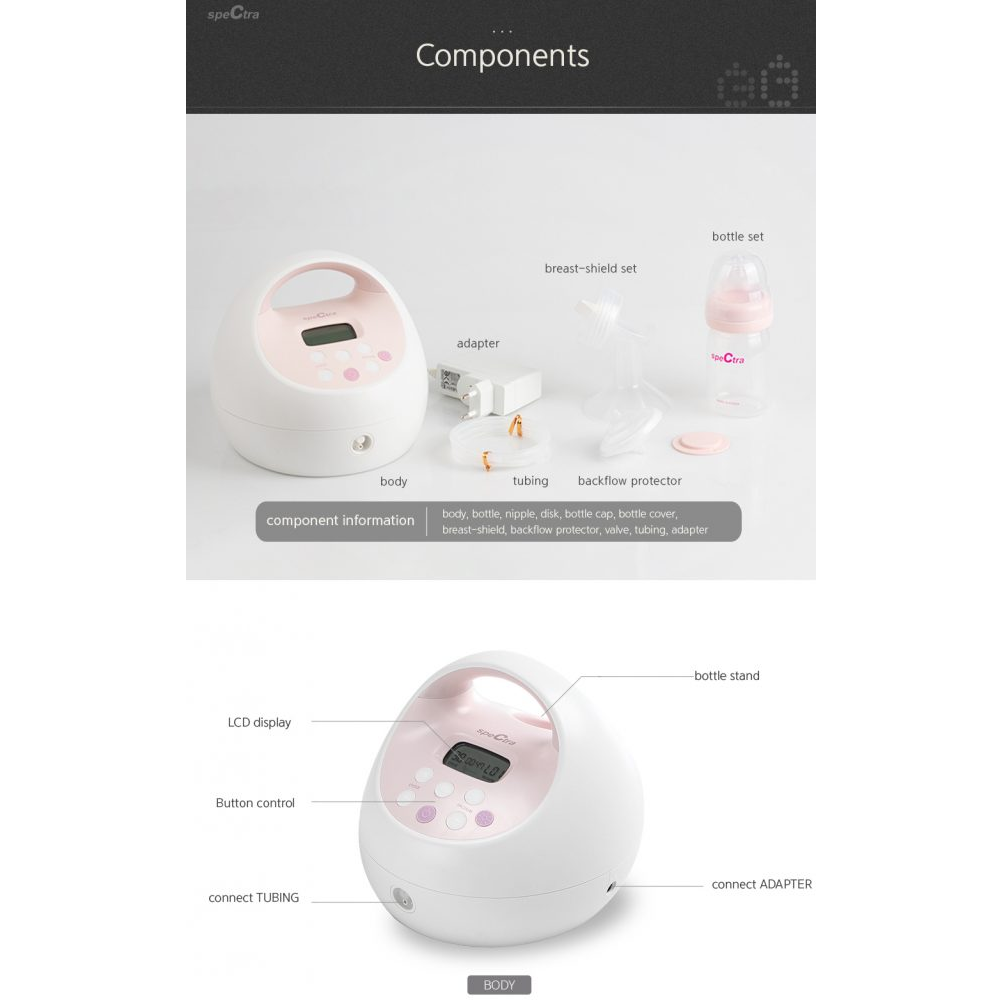 Spectra S2 + Wearable Electric Breast Pump Bundle