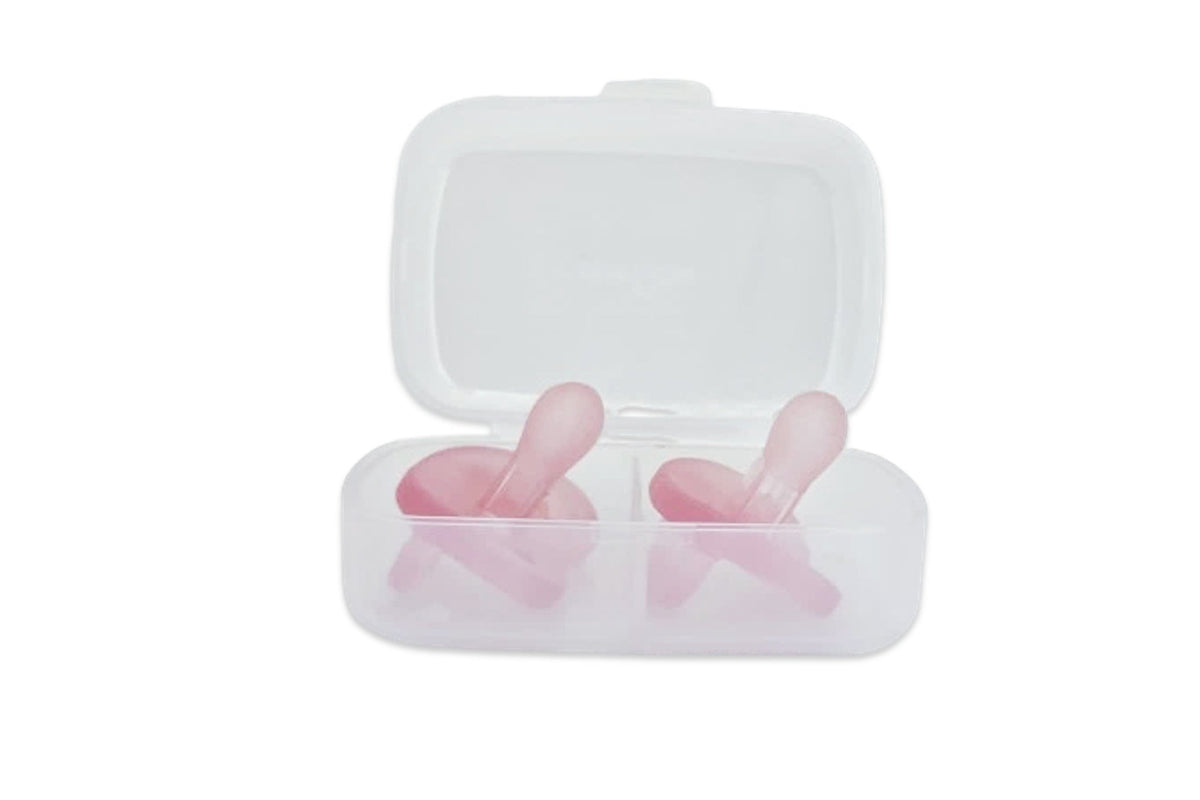 Spectra Soft Silicone Pacifier With Sterilizer Friendly Case - Pink