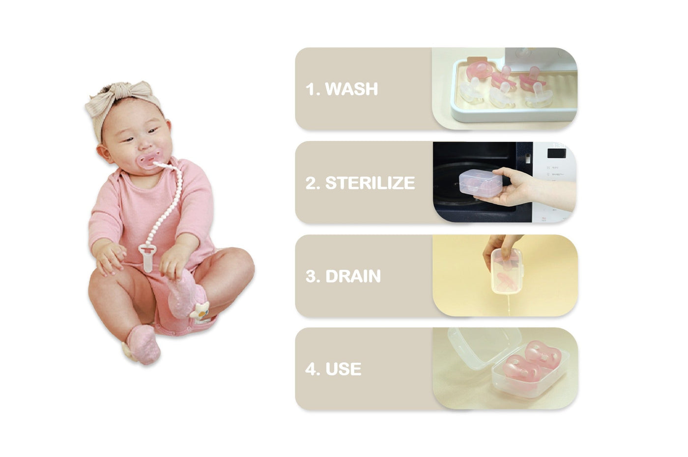 Éponge en silicone pour bébé Original - ViteServi
