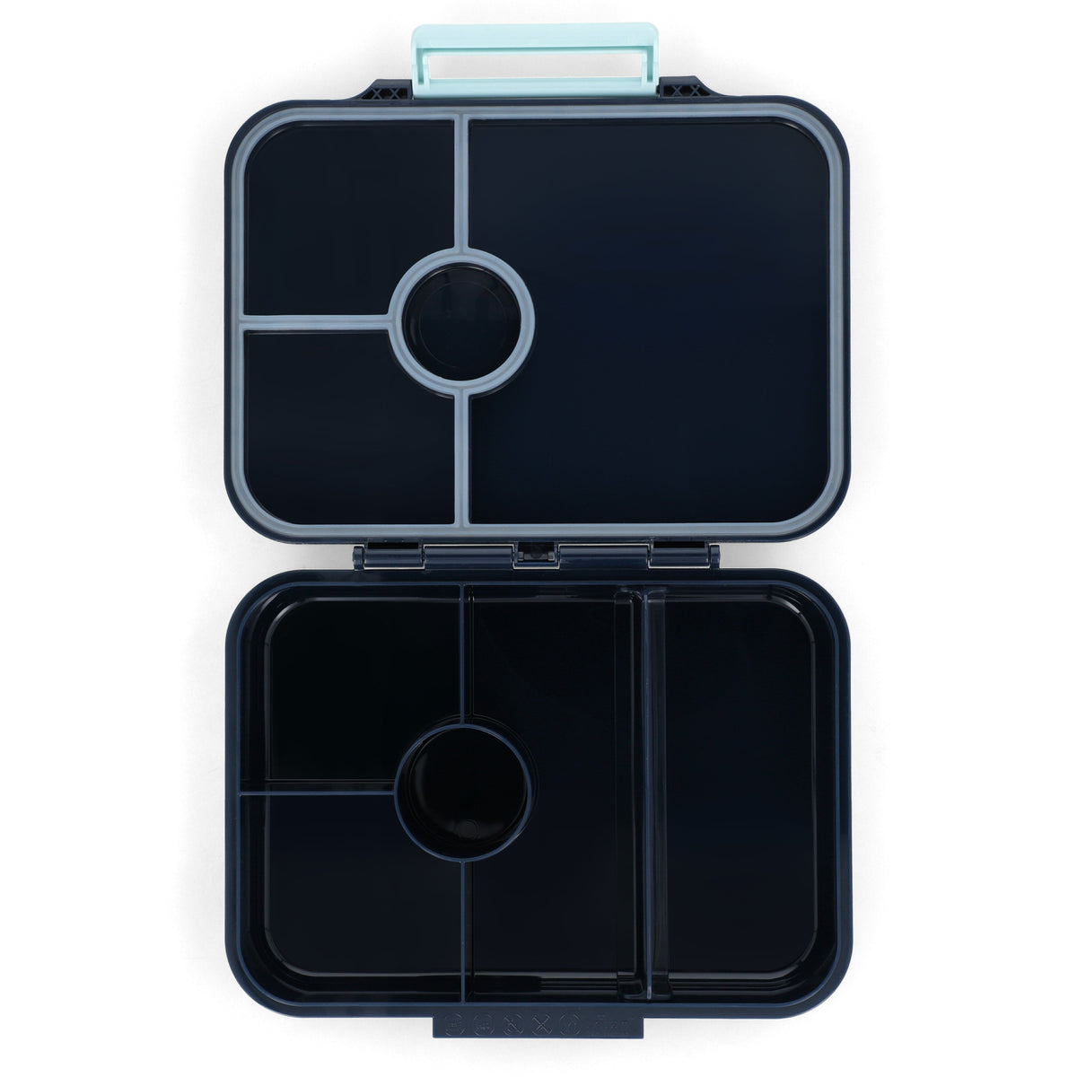 LeakProof Tritan Bento Box & Spill-Proof Insulated Water Bottle, Dishwasher Safe, BPA Free (Deep Blue - Vehicles/Car)