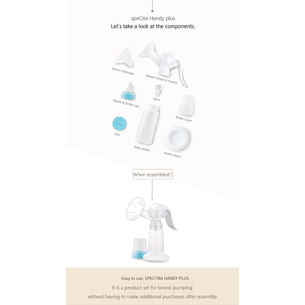 Spectra Use Guide Manual breast pump | Handy Plus For Moms | Spectra Pakistan – Spectra Baby