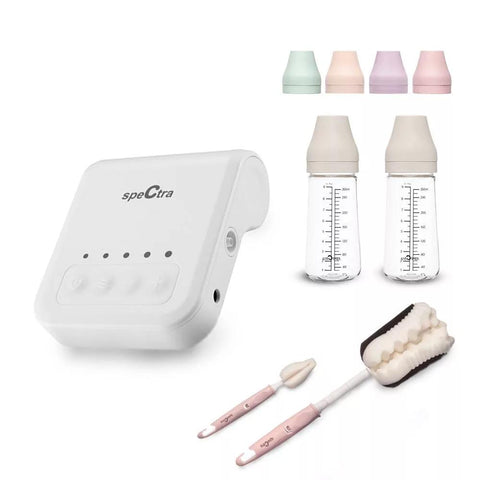 Spectra Q Double + Feeding Set with Cleaning Brush
